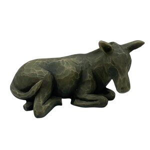 Willow Tree Donkey Lying Down Nativity Figurine 4.5"x3" Susan Lordi